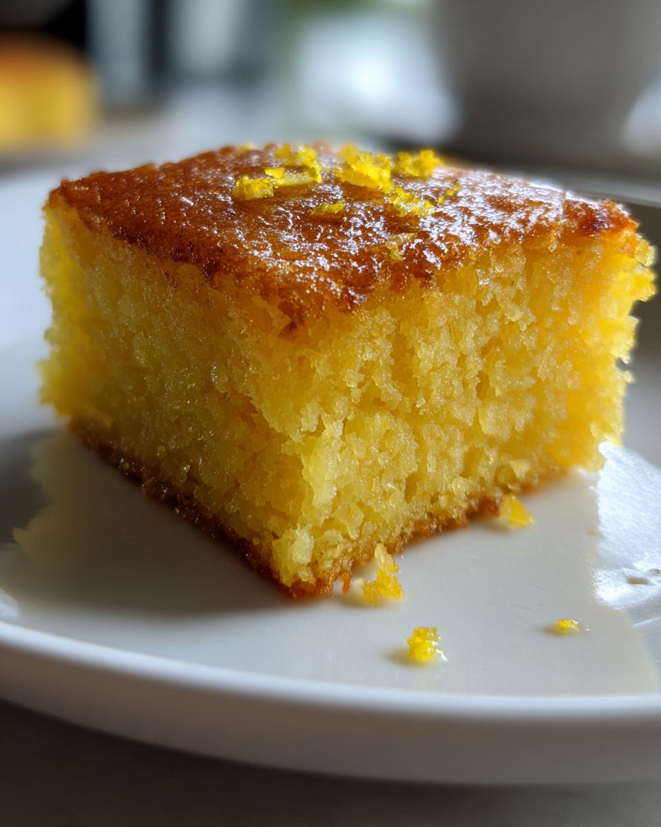 Lemon Brownies - detail 3