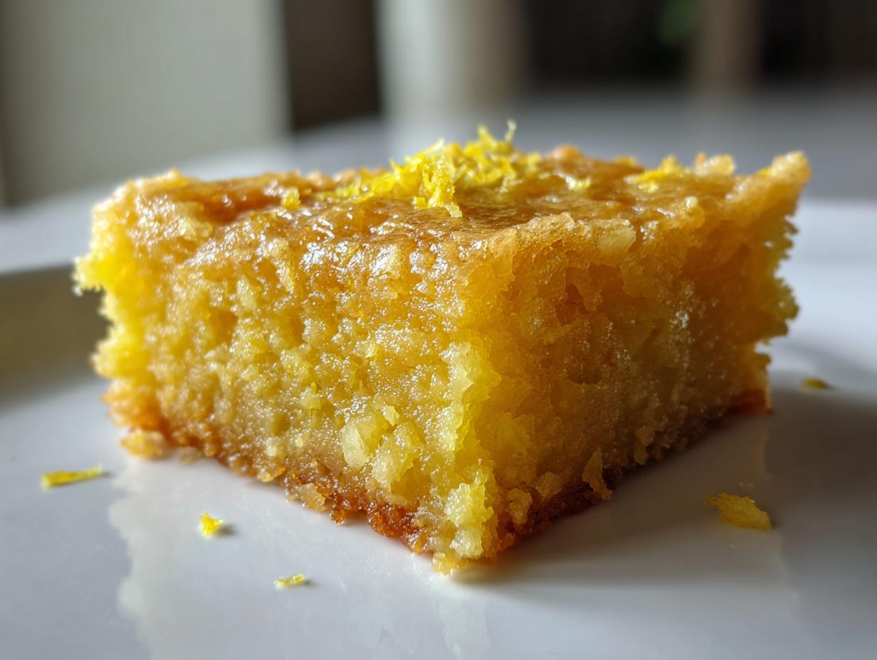 Irresistible Lemon Brownies: 1 Sunny Bite of Zesty Bliss