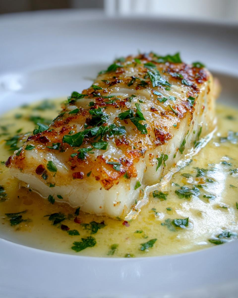 Lemon Garlic Butter Cod - detail 1