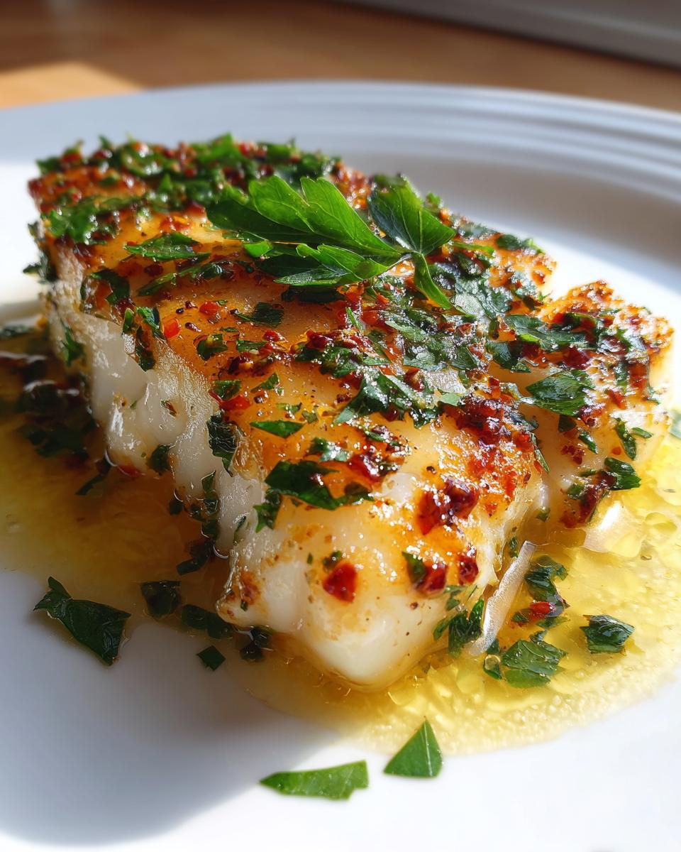 Lemon Garlic Butter Cod - detail 2