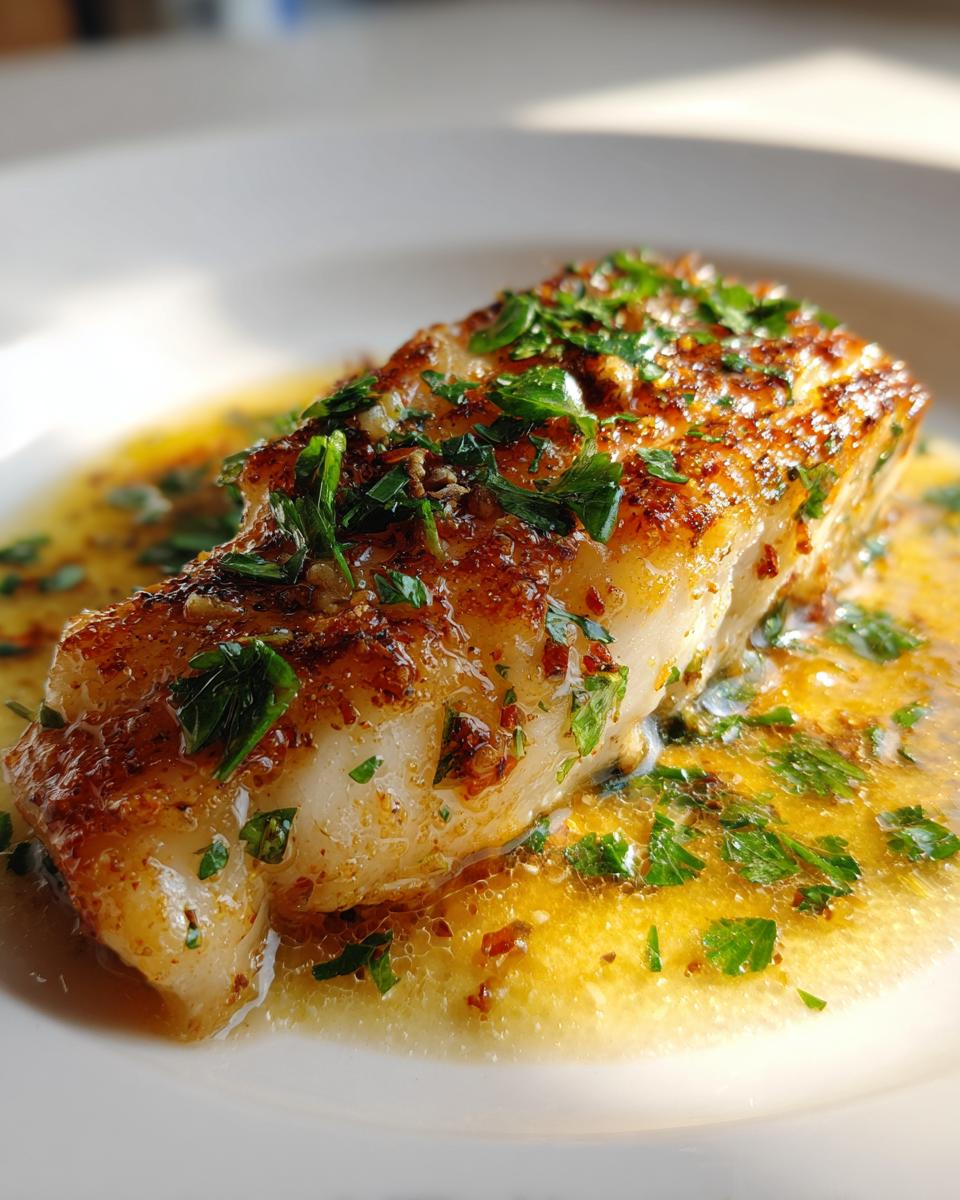 Lemon Garlic Butter Cod - detail 3