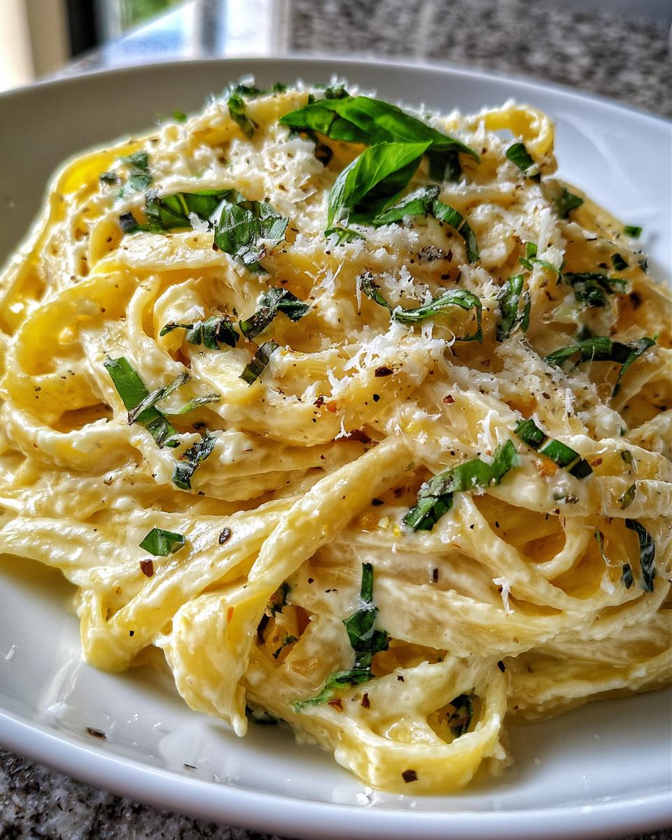 Lemon Ricotta Pasta - detail 2
