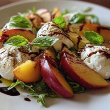 10-Minute Nectarine Burrata Salad That Will Blow Your Mind