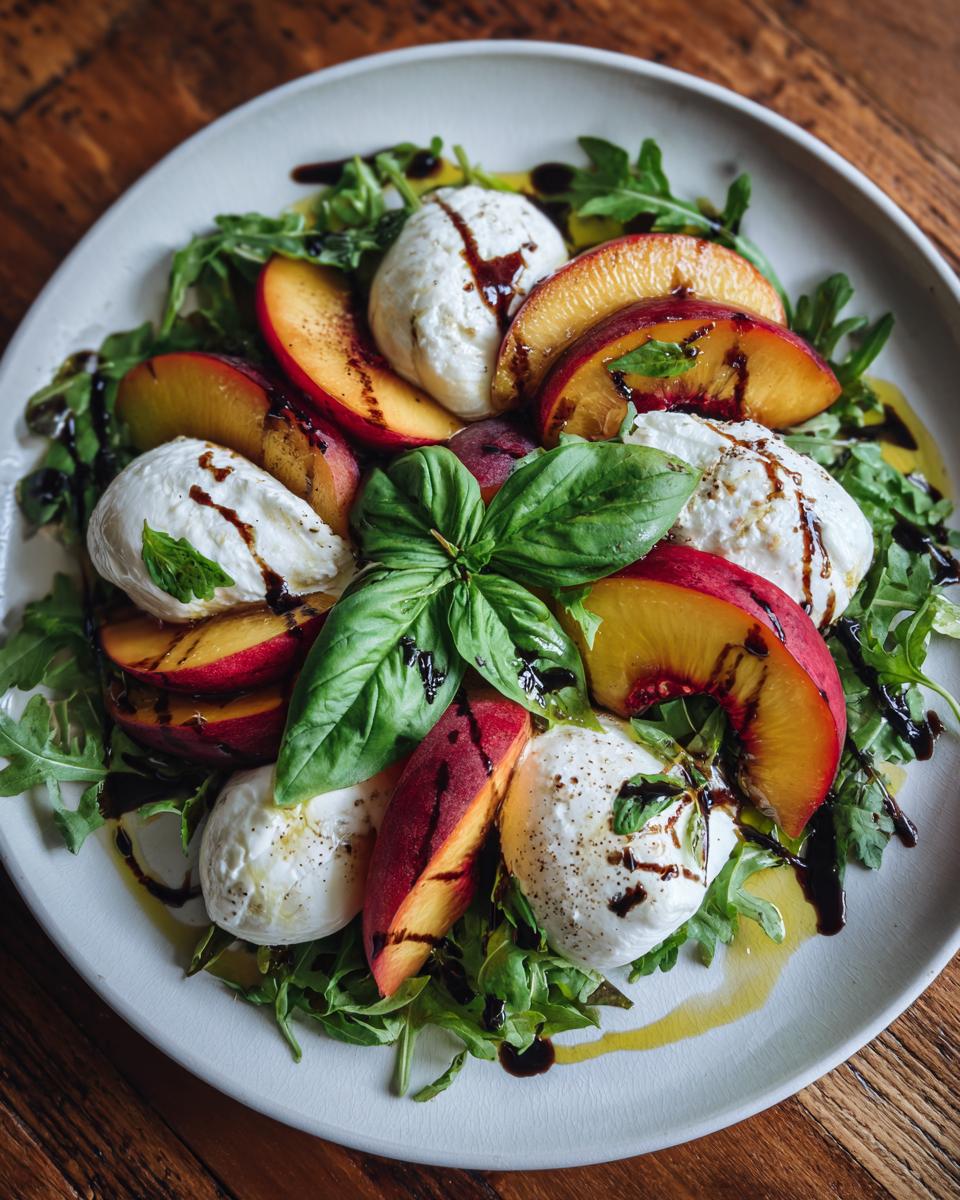 Nectarine Burrata Salad - detail 3