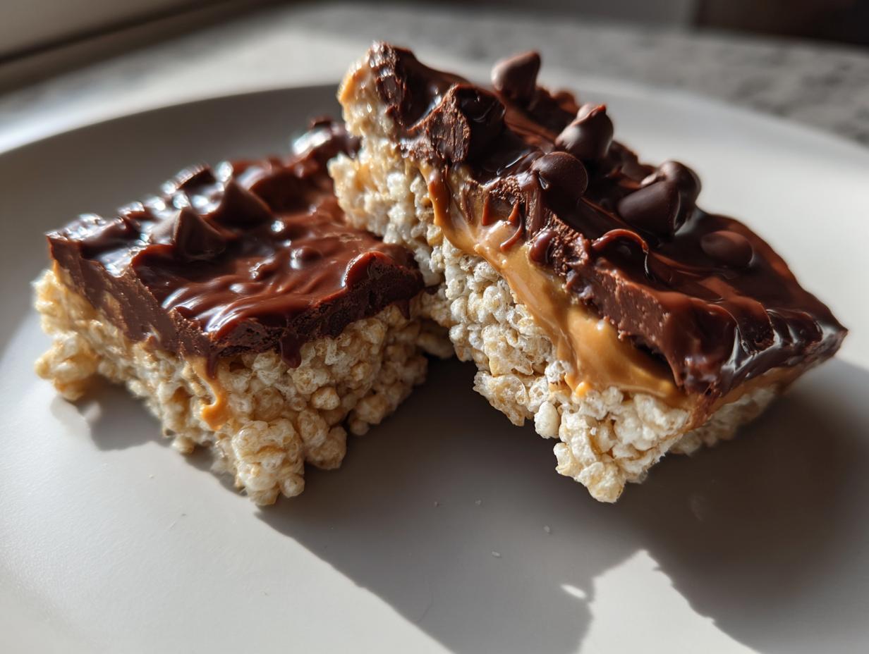 2-Minute Peanut Butter Chocolate Rice Cakes That Kids Crave