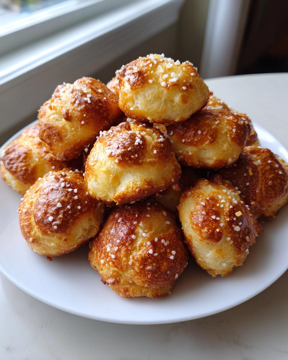 Pretzel Bites in the Air Fryer - detail 2