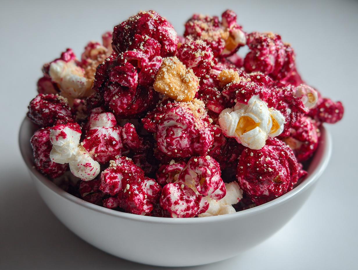 Red Velvet Popcorn