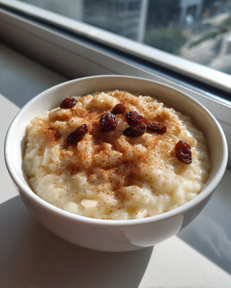 Rice Pudding with Cooked Rice - detail 2