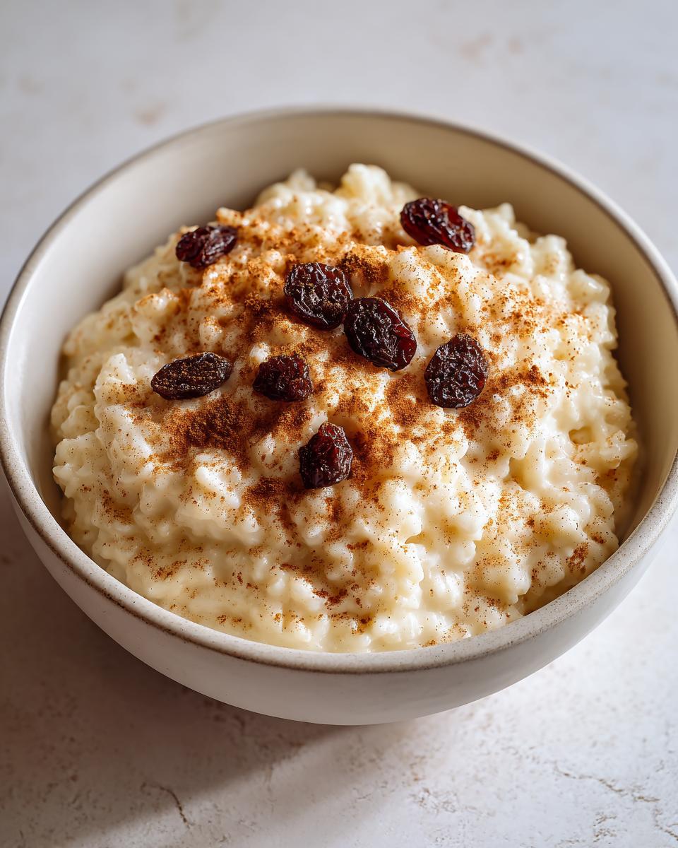 Rice Pudding with Cooked Rice - detail 3