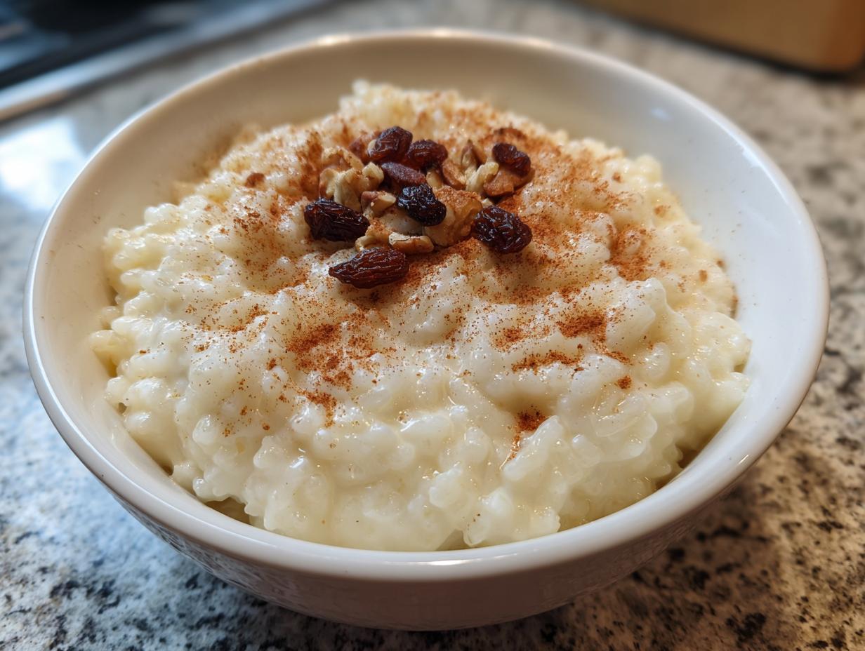 Creamy 20-Minute Rice Pudding with Cooked Rice – So Good