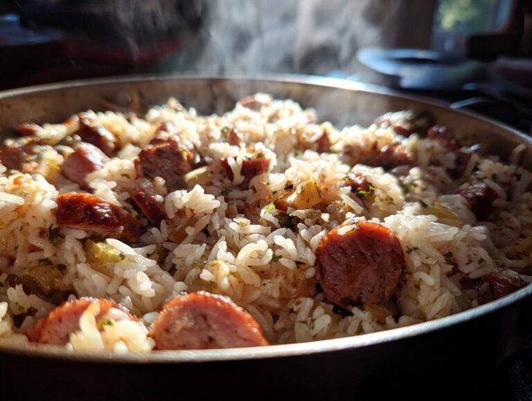 Rice and Italian Sausage