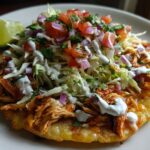 Rotisserie Chicken Tostadas