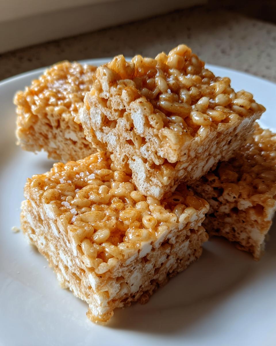 Salted Brown Butter Rice Krispie Treats - detail 1