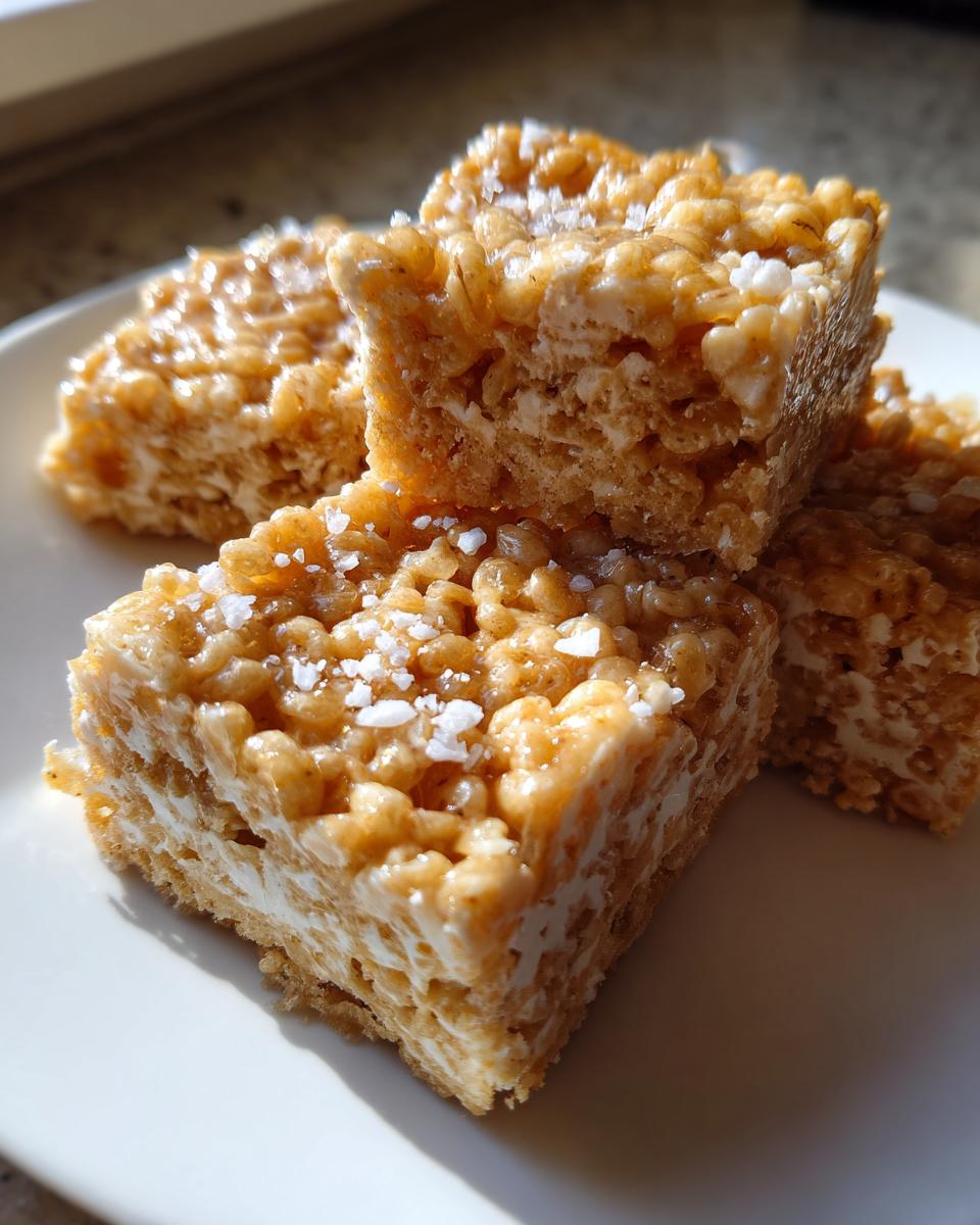 Salted Brown Butter Rice Krispie Treats - detail 2