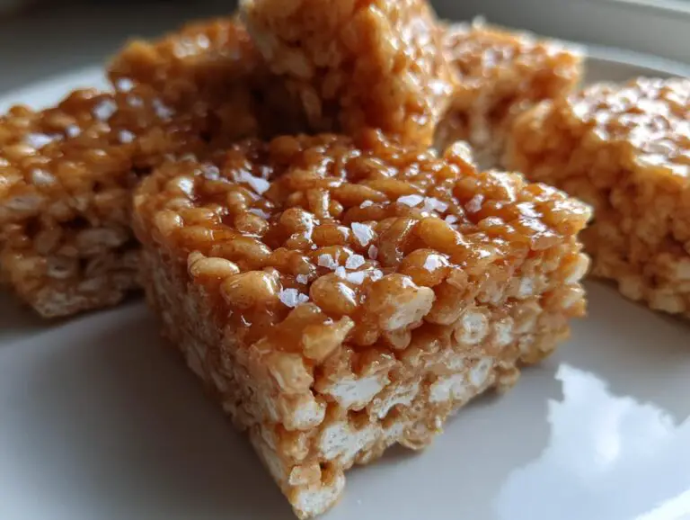Salted Brown Butter Rice Krispie Treats