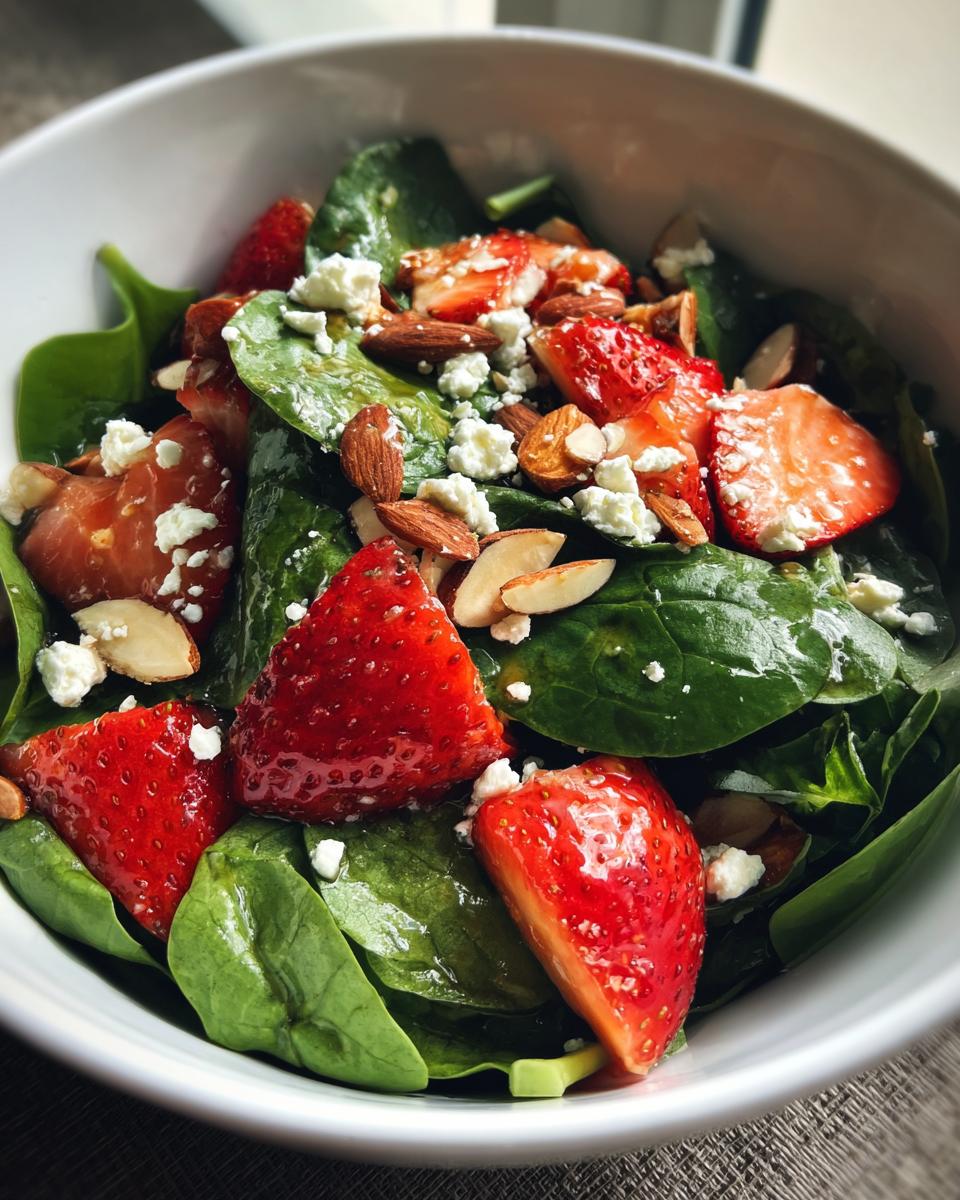Strawberry Spinach Salad - detail 1