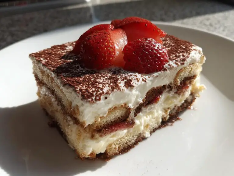 Strawberry Tiramisu
