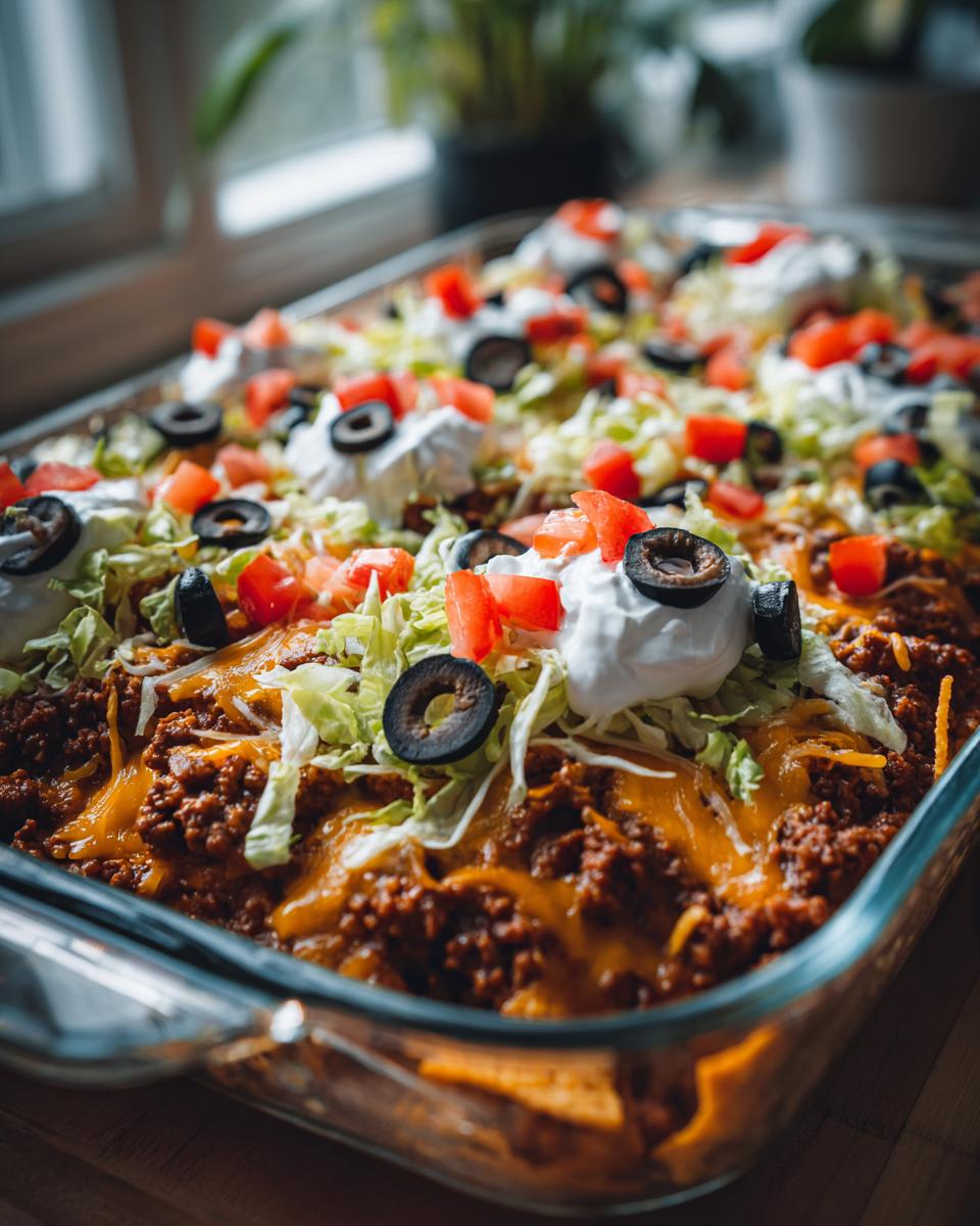Walking Taco Casserole - detail 1
