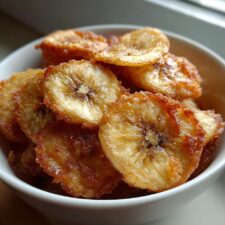 Air Fryer Banana Chips
