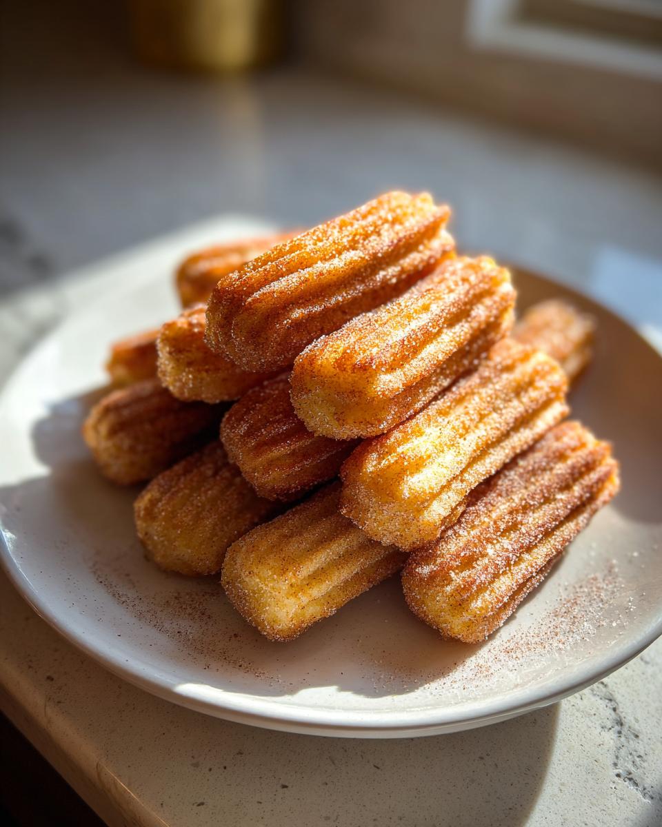 air fryer churro bites - detail 1