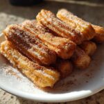air fryer churro bites