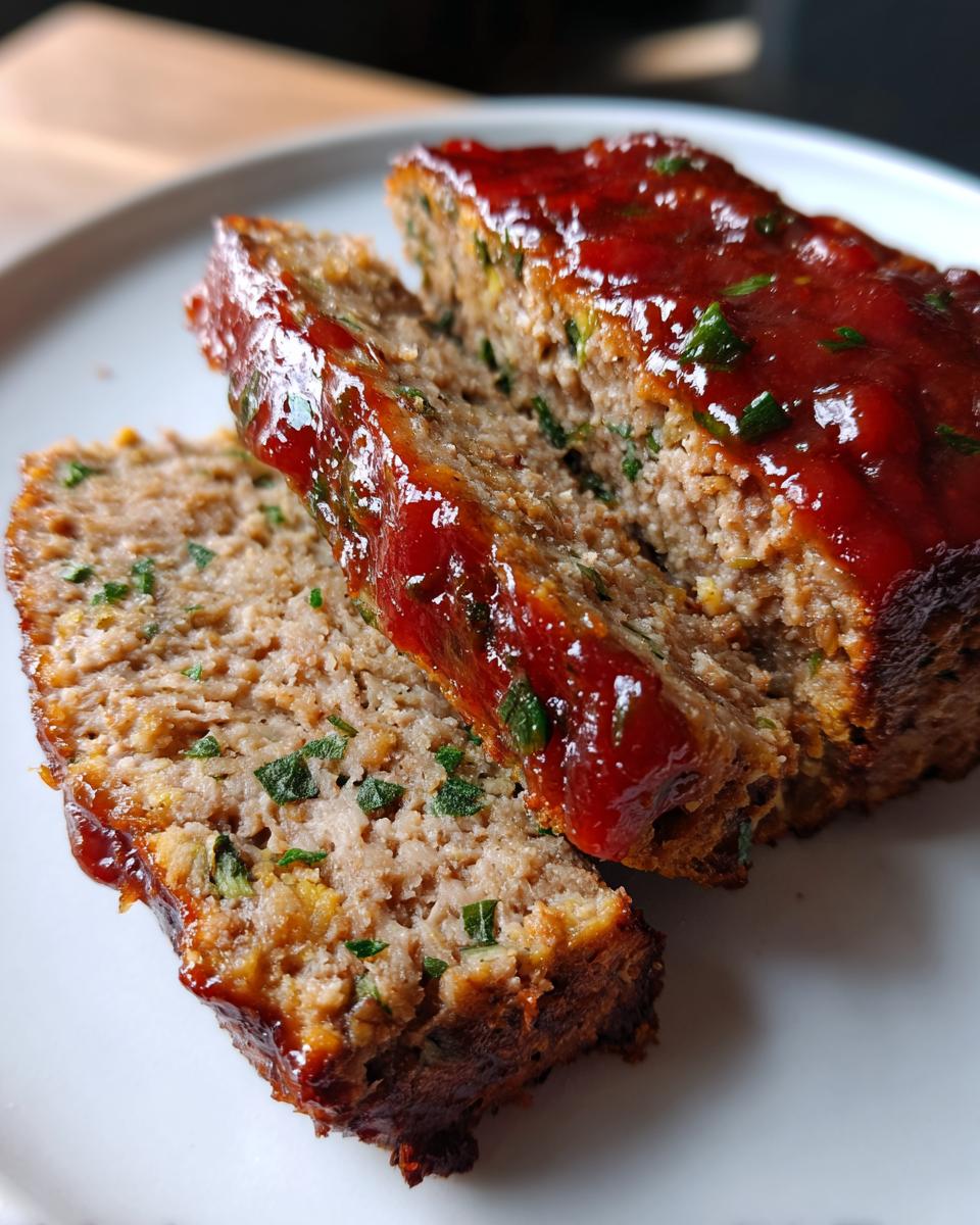 air fryer meatloaf - detail 1