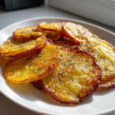 Crispy Air Fryer Potato Slices - 20-Minute Magic Snack
