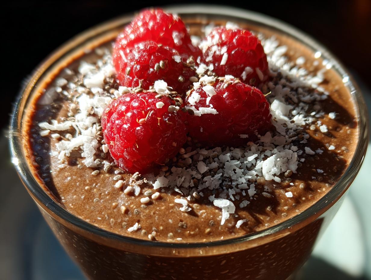 Chocolate Chia Seed Pudding