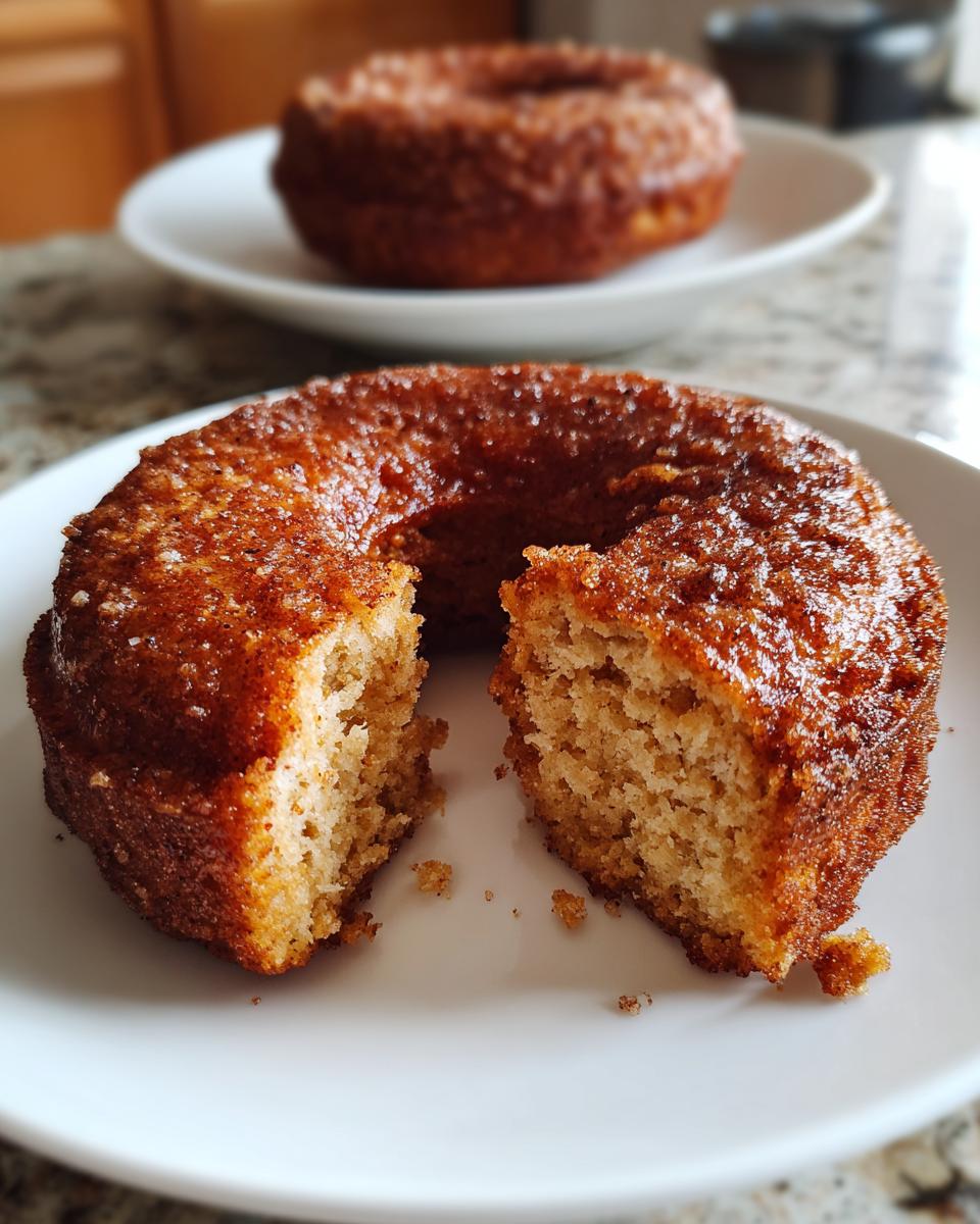 gluten free pumpkin donuts - detail 1