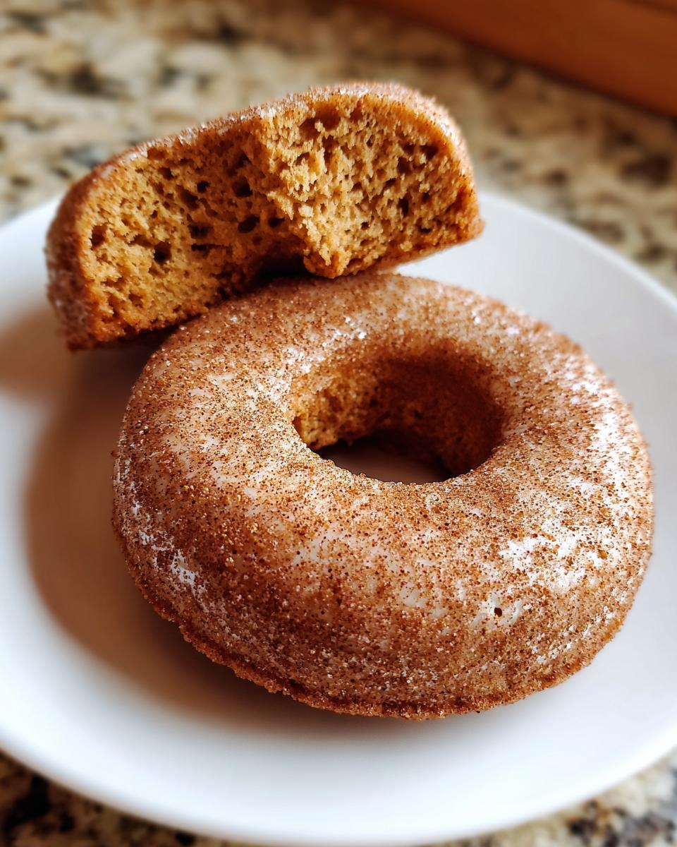 gluten free pumpkin donuts - detail 3