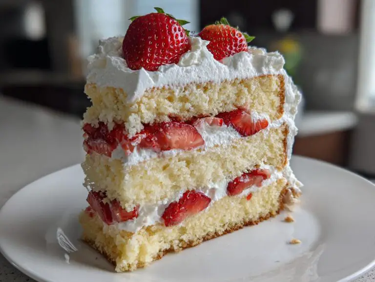 strawberry shortcake cake