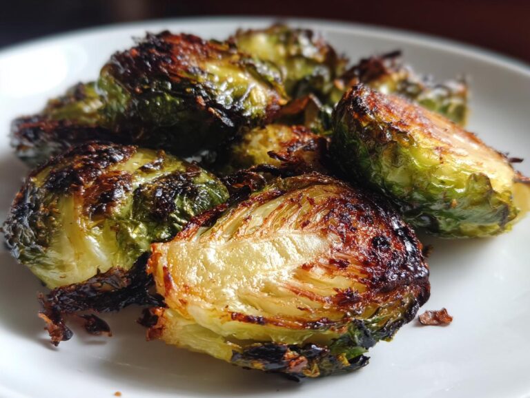 Air fryer brussels sprouts