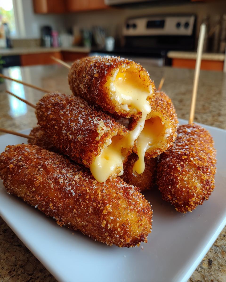 Cheesy Korean Corn Dogs - detail 2