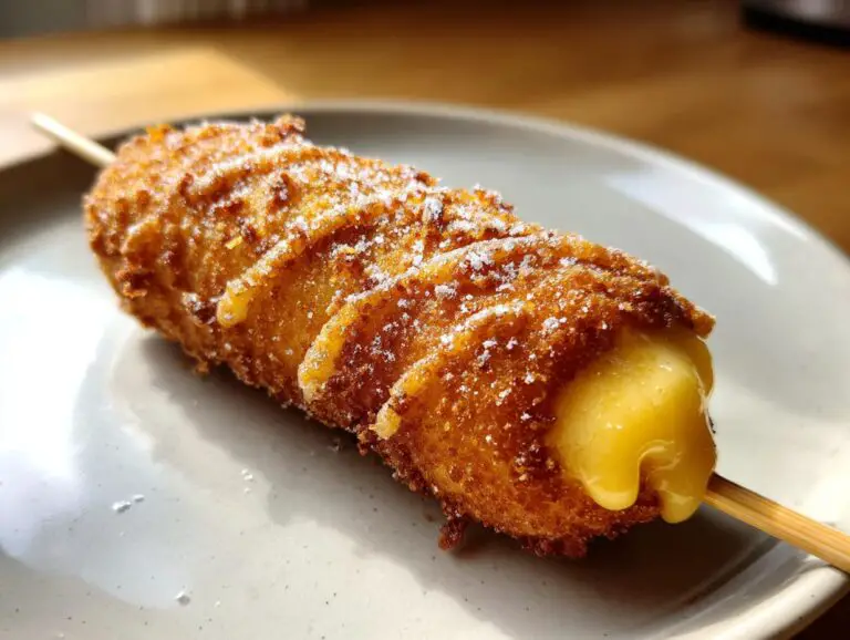 Cheesy Korean Corn Dogs
