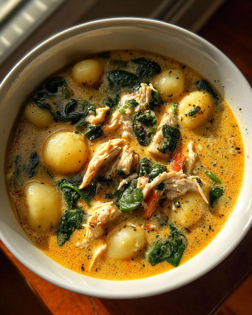 Olive Garden Chicken Gnocchi Soup - detail 1