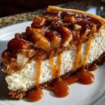 Salted Caramel Apple Pie Cheesecake