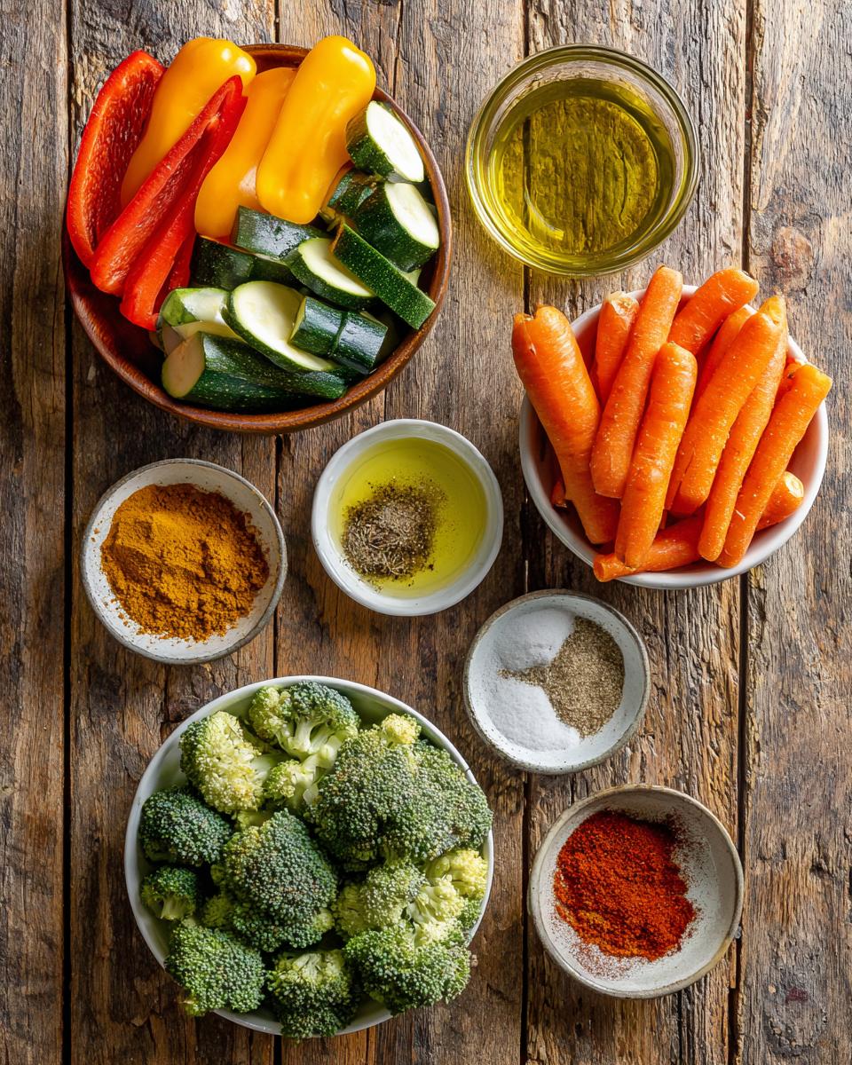 Air Fryer Veggies - detail 1