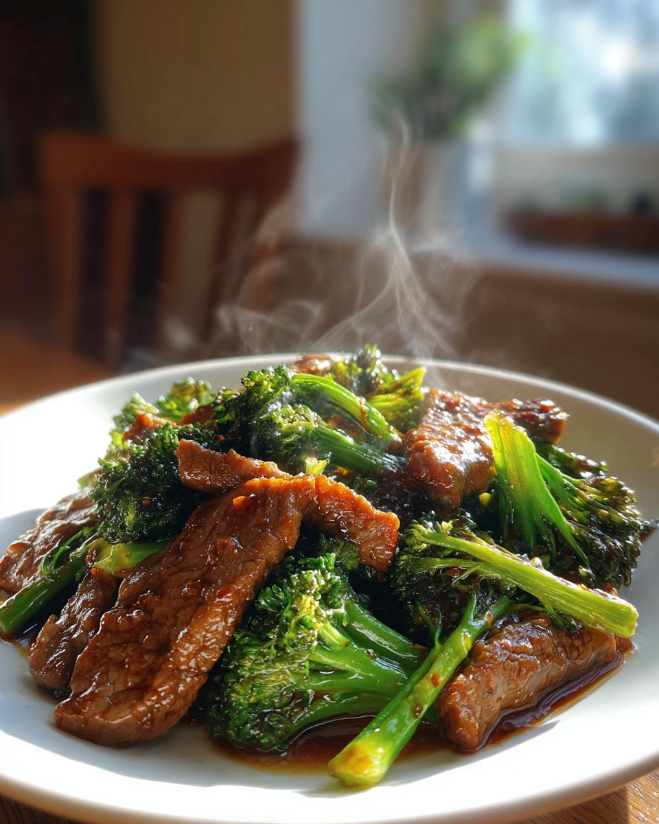 Beef and Broccoli Stir-Fry - detail 2