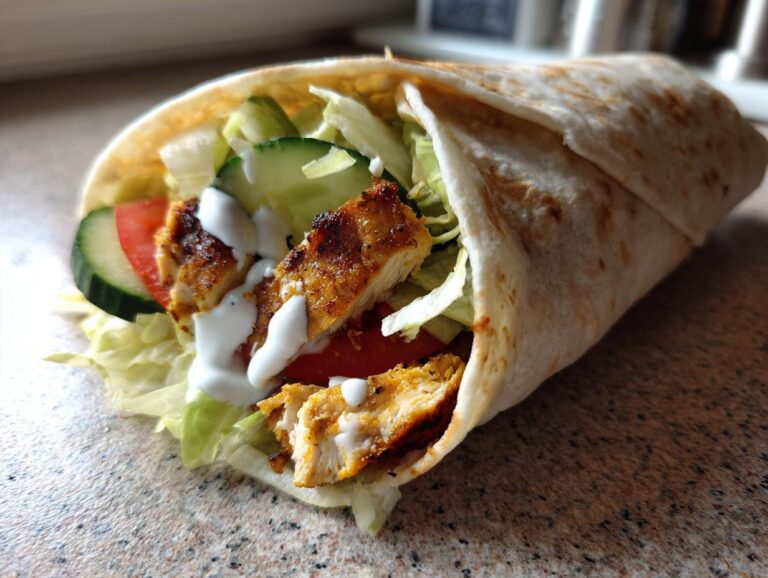Chicken Shawarma Wrap