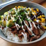 Cilantro Lime Beef Burrito Bowls