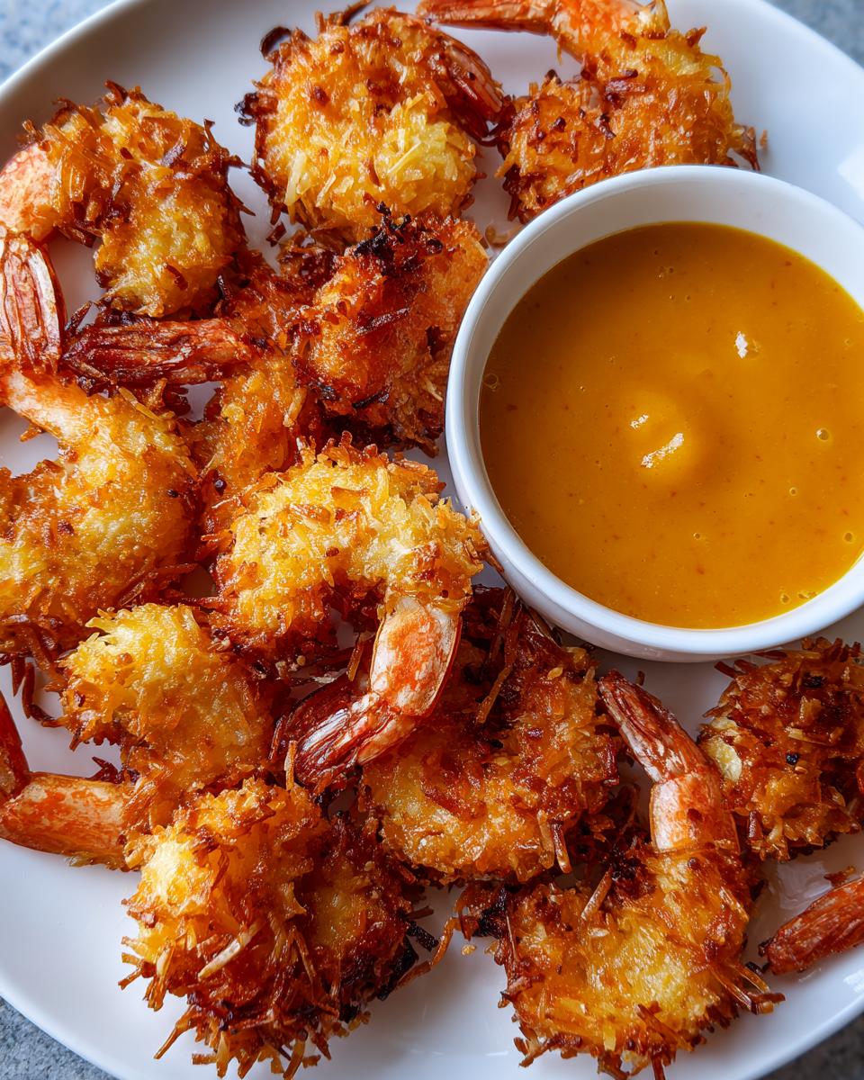Crispy Coconut Shrimp with Mango Sauce - detail 2