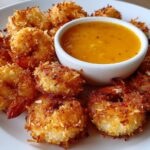 Crispy Coconut Shrimp with Mango Sauce