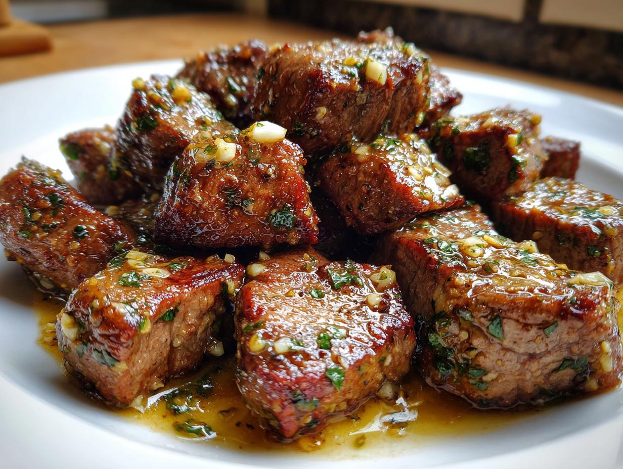 Garlic Butter Steak Bites