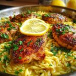 Greek Lemon Chicken Orzo
