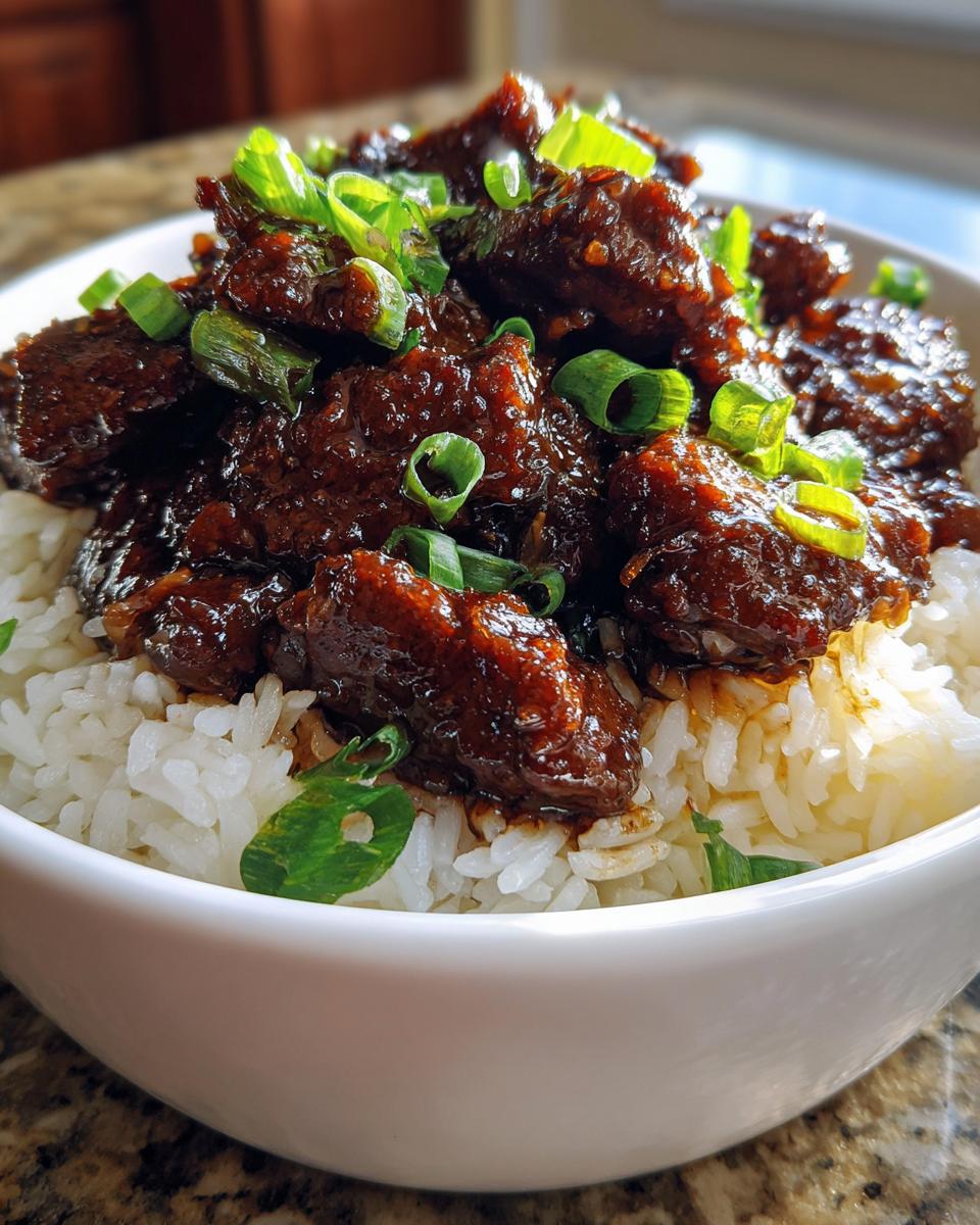 Mongolian Ground Beef Recipe - detail 2