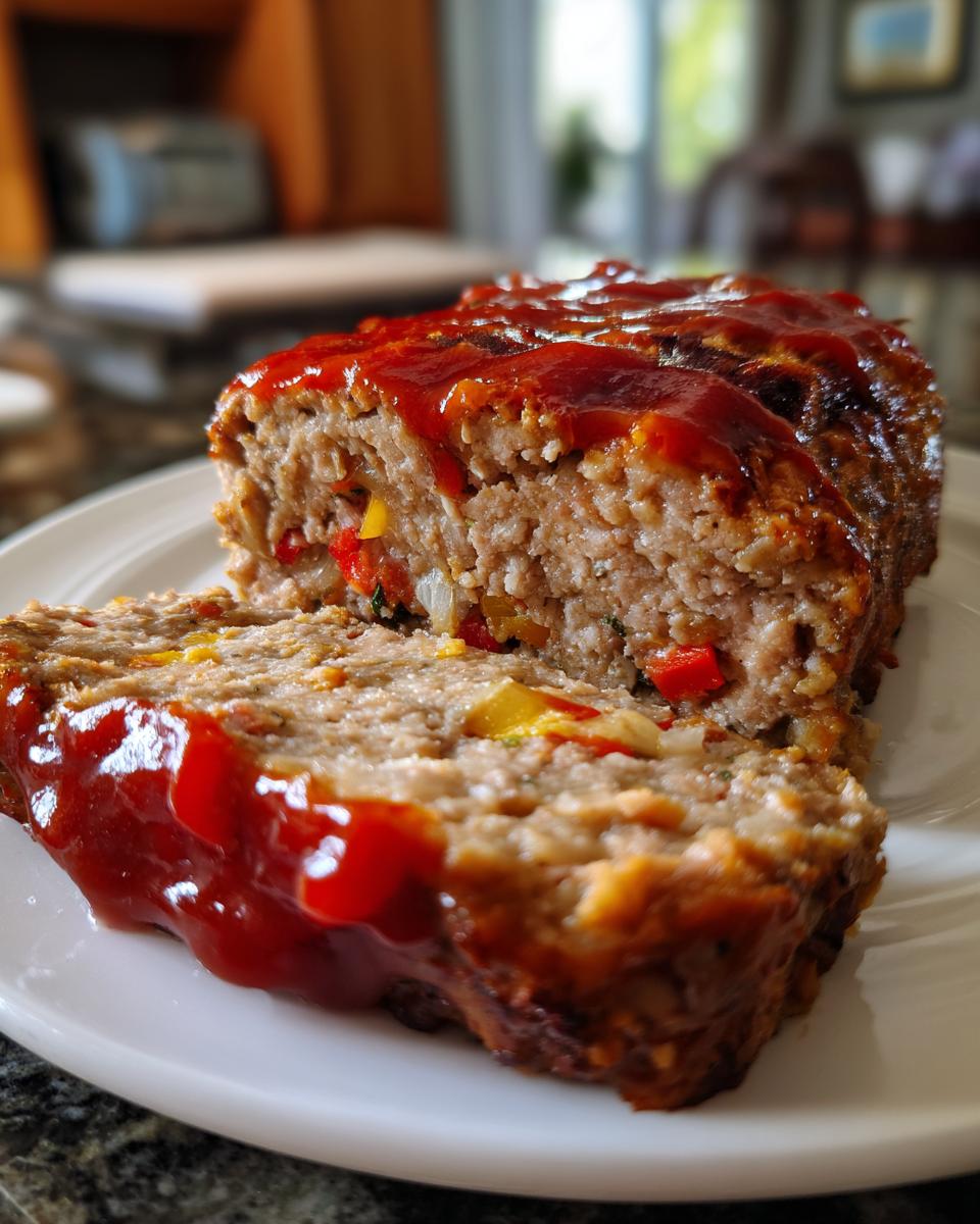 Southwestern Turkey Meatloaf - detail 2