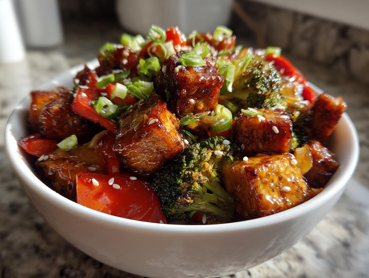 Teriyaki Tofu Stir-Fry