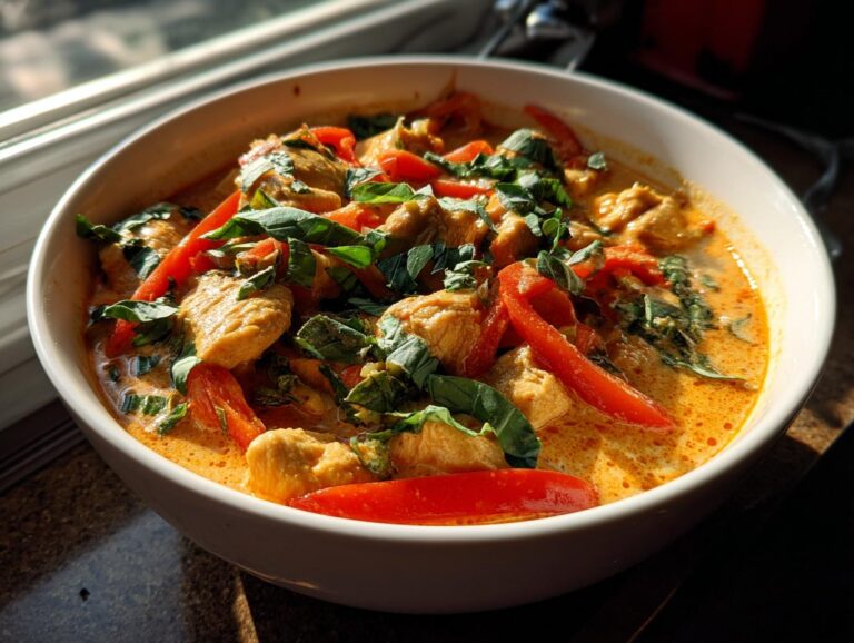 Thai Coconut Curry Chicken
