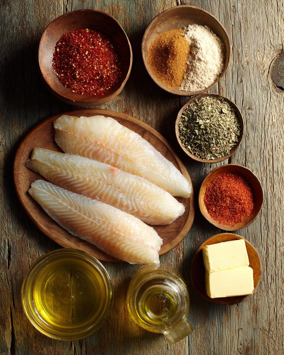 Cajun Blackened Tilapia - detail 1