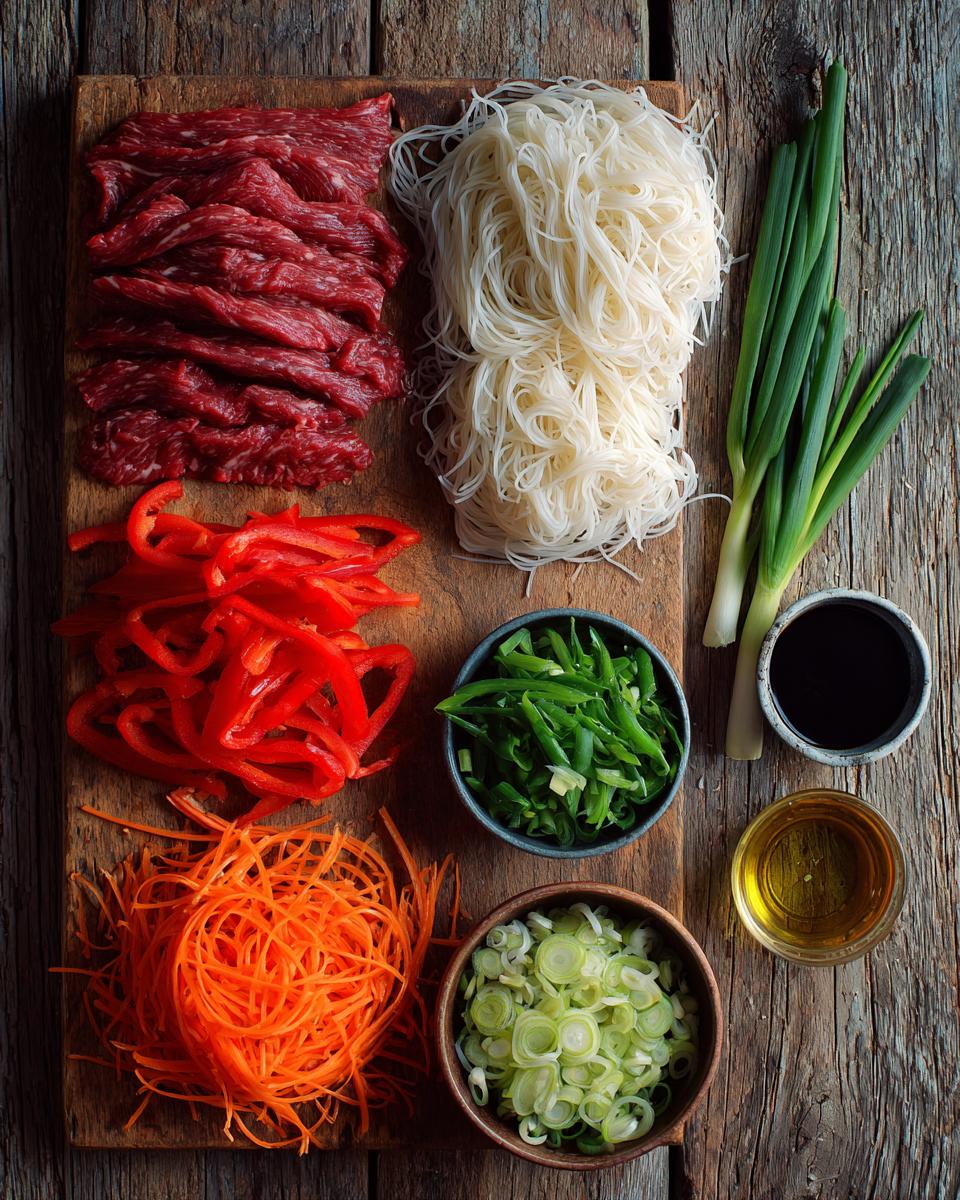 Sesame Ginger Beef Noodle Bowl - detail 1